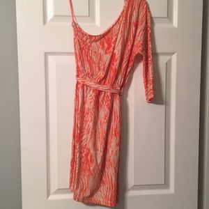 One shoulder dress